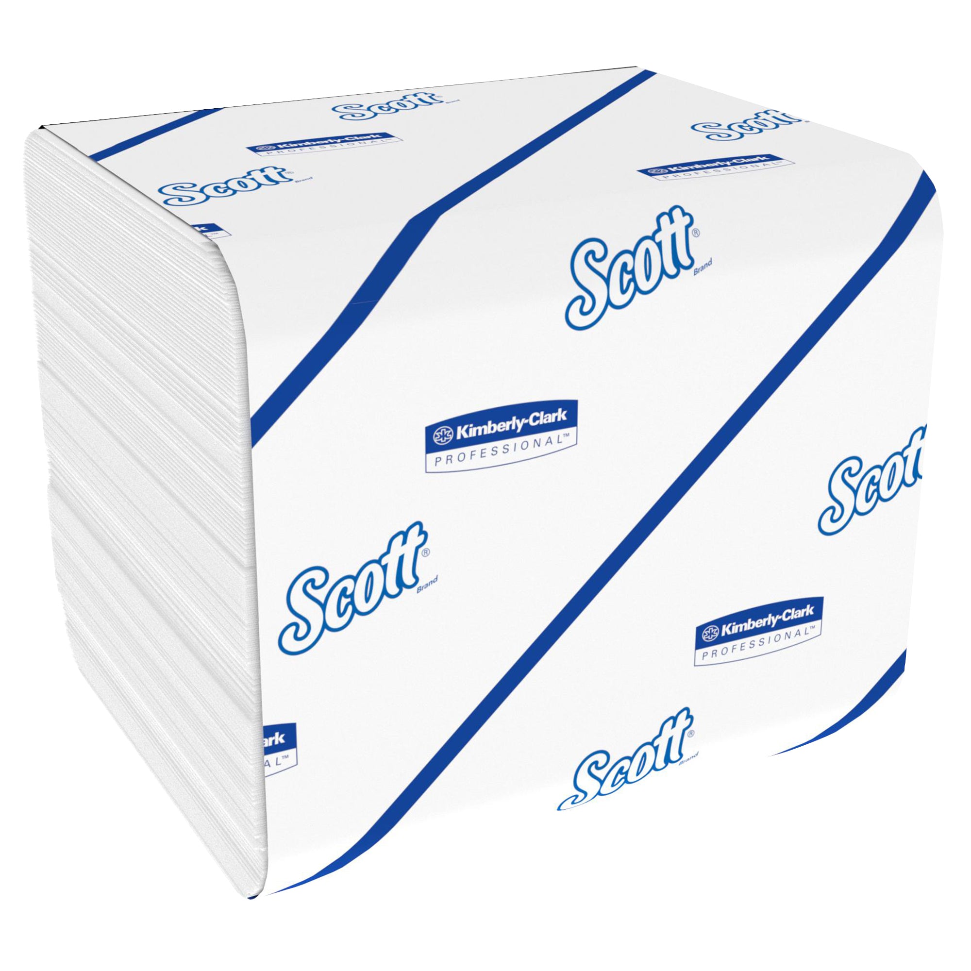 Scott® Control™ Einzelblatt-Toilettenpapier 8508 – 2-lagiges Toilettenpapier – 36 Packungen x 250 Blatt (9.000 Blatt)